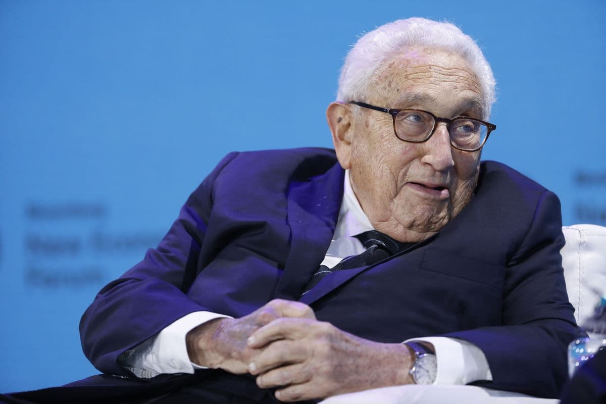 Kissinger warns Biden of US-China disaster